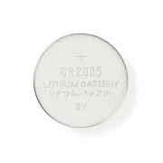 Nedis BALCR20255BL - Lítium gombelem CR2025 | 3 V | 5 db | Blistr