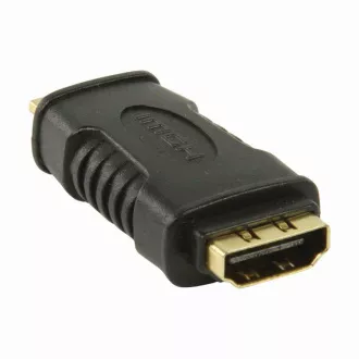 Nedis CVGP34906BK - HDMI adapter | HDMI mini csatlakozó - HDMI aljzat | Fekete