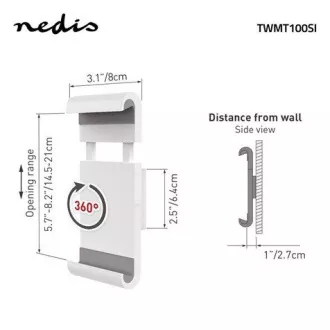 Nedis TWMT100SI - Tablet tartó | 7 - 12