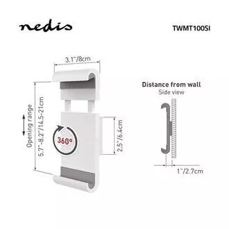 Nedis TWMT100SI - Tablet tartó | 7 - 12