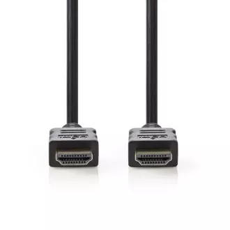 Nedis CVGB34000BK10 - Nagysebességű HDMI™ kábel Ethernettel | HDMI csatlakozó - HDMI csatlakozó | 1 m | Fekete Nedis CVGB34000BK10 - Nagysebességű HDMI™ kábel Ethernettel | HDMI csatlakozó - HDMI csatlakozó | 1 m | Fekete