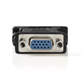 Nedis CCGB32900BK - DVI - VGA adapter | DVI-I 24 5 tűs csatlakozó - VGA aljzat | Fekete