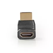 Nedis CVGB34902BK - HDMI™ adapter 270°-os szögben | HDMI csatlakozó - HDMI aljzat | Fekete