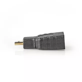 Nedis CVGB34906BK - HDMI™ adapter | HDMI mini csatlakozó - HDMI aljzat | Fekete Nedis CVGB34906BK - HDMI™ adapter | HDMI mini csatlakozó - HDMI aljzat | Fekete