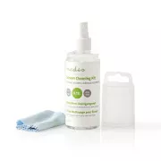 Nedis CLSN100TP - Képernyőtisztító készlet | TV | Smartphone | Tablet | 150 ml
