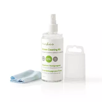 Nedis CLSN100TP - Képernyőtisztító készlet | TV | Smartphone | Tablet | 150 ml