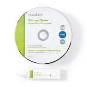 Nedis CLDK110TP - Lemezoptika tisztító | Blu-ray | DVD | 20 ml