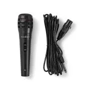 Nedis MPWD15BK – Vezetékes mikrofon | Érzékenység: -72 dB ± 3 dB | 80 Hz – 12 kHz | 5 m