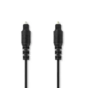 Nedis CAGB25000BK30 - Optikai audiokábel | TosLink dugó - TosLink dugó | 3 m | Fekete