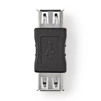 Nedis CCGB60900BK - USB 2.0 adapter | A csatlakozó - A csatlakozó | Fekete