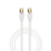 Nedis CCGB85221WT10 - CAT6 S/FTP hálózati kábel | RJ45 (8P8C) dugó - RJ45 (8P8C) dugó | 1 m | Fehér