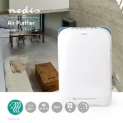 Nedis AIPU200CWT - Légtisztító | 25 m2 | 35-54 dB | Levegőminőség-mutató