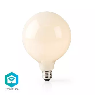 Nedis WIFILF11WTG125 - Wi-Fi Smart LED izzó | E27 | 125 mm | 5 W | 500 lm | Meleg fehér, F Nedis WIFILF11WTG125 - Wi-Fi Smart LED izzó | E27 | 125 mm | 5 W | 500 lm | Meleg fehér, F
