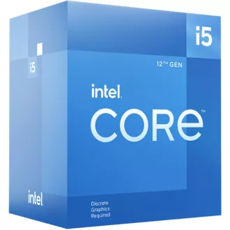 INTEL Core i5-12400F 2.5GHz/6mag/18MB/LGA1700/No Graphics/Alder Lake/hűtővel