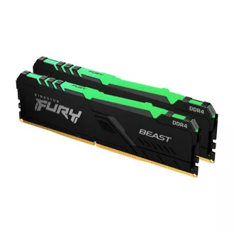 KINGSTON 64GB 3600MHz DDR4 CL18 DIMM (2 darabos készlet) FURY Beast RGB