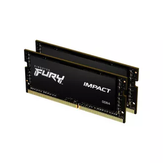 KINGSTON 64GB 3200MT/s DDR4 CL20 SODIMM (2 darabos készlet) FURY Impact