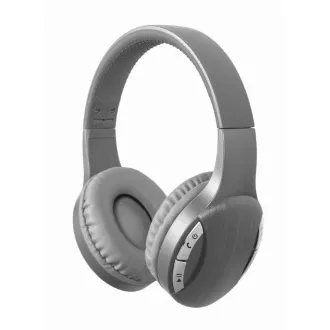 Gembird fejhallgató BTHS-01, mikrofon, Bluetooth, ezüst