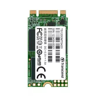 TRANSCEND MTS420S 120GB SSD M.2 2242, SATA III (3D TLC), 500MB/s R, 350MB/s W
