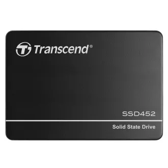 TRANSCEND SSD452K-I 256GB ipari (3K P/E) SSD 2,5" SATA3, 3D TLC, alumínium ház, 560MB/s R, 520 MB/W, fekete színű TRANSCEND SSD452K-I 256GB ipari (3K P/E) SSD 2,5" SATA3, 3D TLC, alumínium ház, 560MB/s R, 520 MB/W, fekete színű