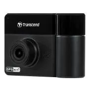 Transcend DrivePro 550B kettős autokamera, Full HD 1080/1080, 150°/130° látószög, 64 GB-os microSDXC, GPS/G-érzékelő/Wi-Fi, fekete