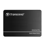 TRANSCEND SSD470K-I 1TB ipari (3K P/E) SSD 2,5" SATA3, 3D TLC, alumínium ház, 560MB/s R, 520 MB/W, fekete színben