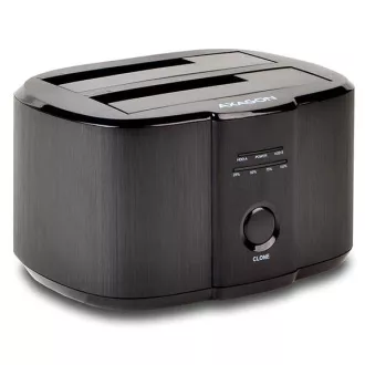 AXAGON ADSA-ST, USB3.0 - 2x SATA 6G CLONE DUAL HDD dokkoló állomás