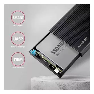 AXAGON EE25-GTR, USB-C 10Gbps - SATA 6G 2.5