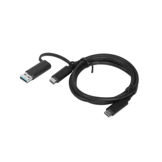 Lenovo USB-C / USB-A USB-C hibrid 1 méteres kábel