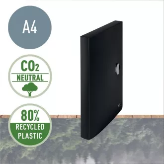 LEITZ Ökológiai irattartó doboz RECYCLE, PP, fekete