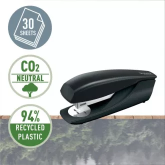 LEITZ Környezetbarát tűzőgép NeXXt RECYCLE, 30 lap, fekete LEITZ Környezetbarát tűzőgép NeXXt RECYCLE, 30 lap, fekete