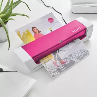 LEITZ iLAM Home Office A4 meleg lamináló, WOW rózsaszín LEITZ iLAM Home Office A4 meleg lamináló, WOW rózsaszín
