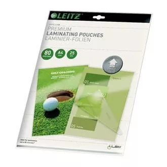LEITZ lamináló zsebek A4-es méretben, 80 mikronos (25db)