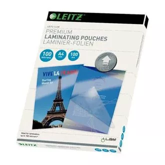 LEITZ lamináló zsebek A4-es, 100 mikronos (100 db)