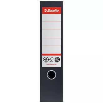 Esselte 1. számú Co2 semleges, 75 mm-es, fekete, kartonpapír mappa Esselte 1. számú Co2 semleges, 75 mm-es, fekete, kartonpapír mappa