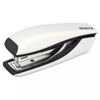LEITZ Mini tűzőgép NeXXt 5528, gyöngyházfehér, dobozban