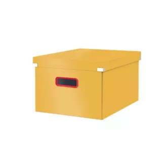 LEITZ Univerzális doboz Click&Store COSY, M méret (A4), meleg sárga színben