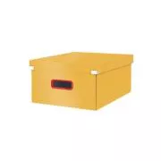 LEITZ Univerzális doboz Click&Store COSY, L méret (A3), meleg sárga színben