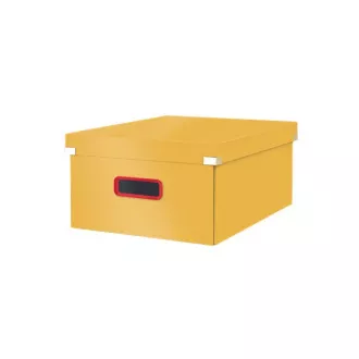 LEITZ Univerzális doboz Click&Store COSY, L méret (A3), meleg sárga színben