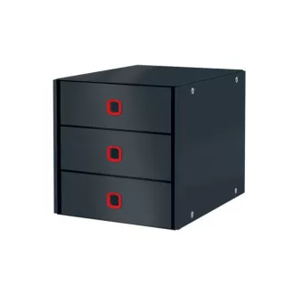 LEITZ Click&Store fiókos doboz COSY, 3 fiókos, bársonyszürke