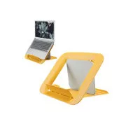 LEITZ állítható laptop állvány ERGO Cosy, meleg sárga színben