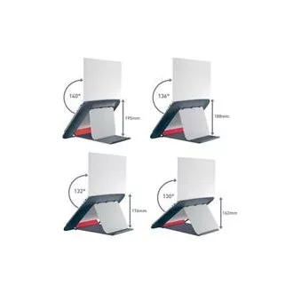 LEITZ állítható laptop állvány ERGO Cosy, bársonyszürke