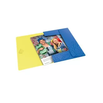 LEITZ UrbanChic PP három patentos mappa, A4, kék