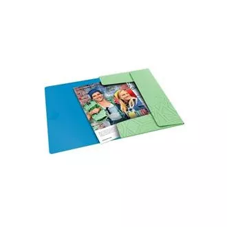 LEITZ UrbanChic PP három patentos mappa, A4, zöld