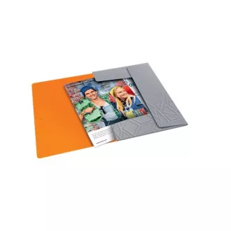 LEITZ UrbanChic PP három patentos mappa, A4, sötétszürke LEITZ UrbanChic PP három patentos mappa, A4, sötétszürke