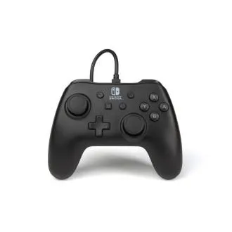 PowerA vezetékes vezérlő a Nintendo Switchhez – fekete PowerA vezetékes vezérlő a Nintendo Switchhez – fekete