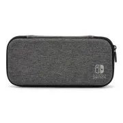 PowerA Slim tok Nintendo Switch – OLED modell, Nintendo Switch vagy Nintendo Switch Lite – szénszürke