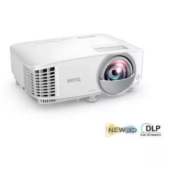 BenQ DLP projektor MW826STH/1280x800 WXGA/3500 ANSI/0.49:1/20000:1/2xHDMI/3D/1x10W hangszórók/rövid vetítési távolság