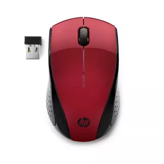 HP 220 - vezeték nélküli egér - piros