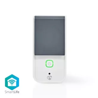 Nedis WIFIPO120EWT - SmartLife Smart Socket | Wi-Fi | IP44 | Power Meter | 3680 W | Franciaország / E típus (CEE 7/6) | -30 - 40 °C | -30 - 40 °C | Nedis WIFIPO120EWT - SmartLife Smart Socket | Wi-Fi | IP44 | Power Meter | 3680 W | Franciaország / E típus (CEE 7/6) | -30 - 40 °C | -30 - 40 °C |