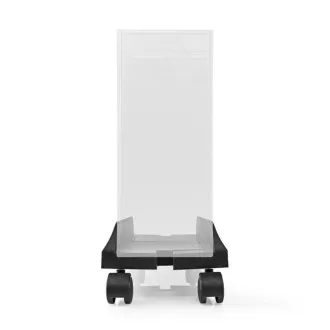 Nedis CSTD101BK - PC állvány | Teljes mozgás / Állítható szélesség | 14,5 - 24,2 cm | 20 kg | Műanyag / Fém | Fekete